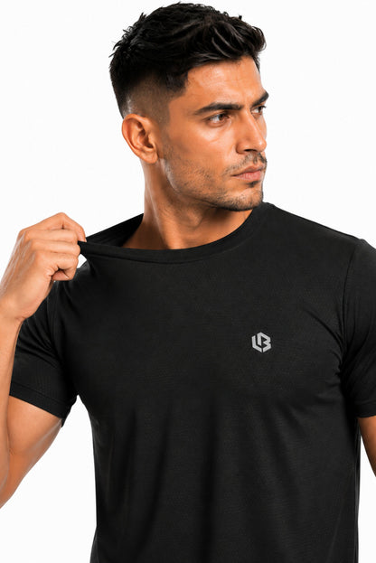 Ultrasoft NovaDot Black Tshirt