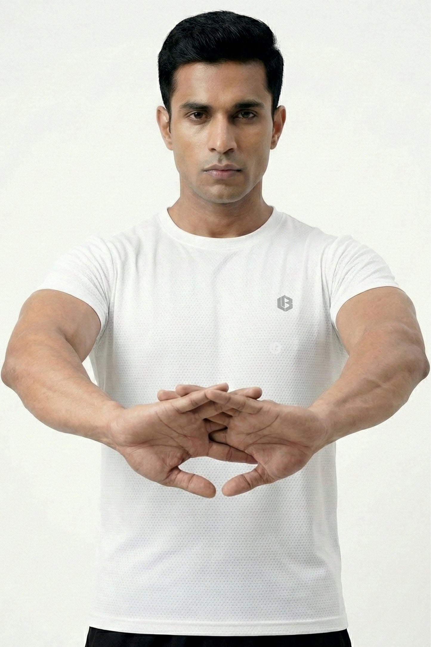 ultrasoft novadot white tshirt