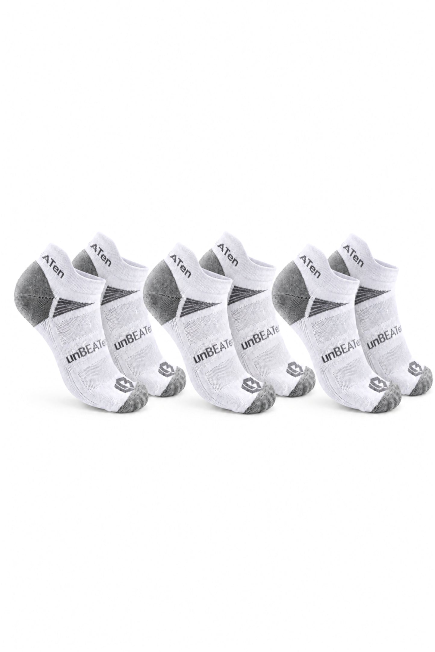 ankle length socks - 3 pack - white
