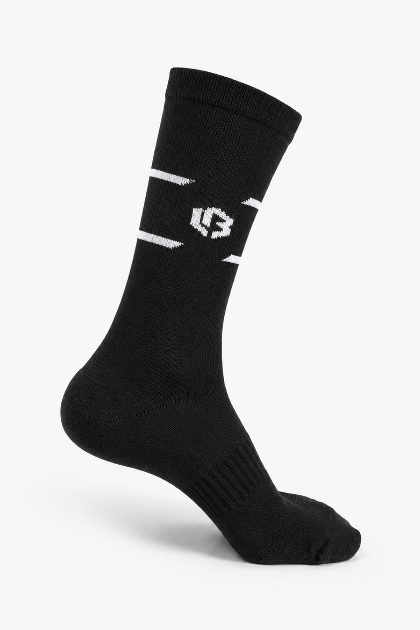 crew socks - black - 3 pack