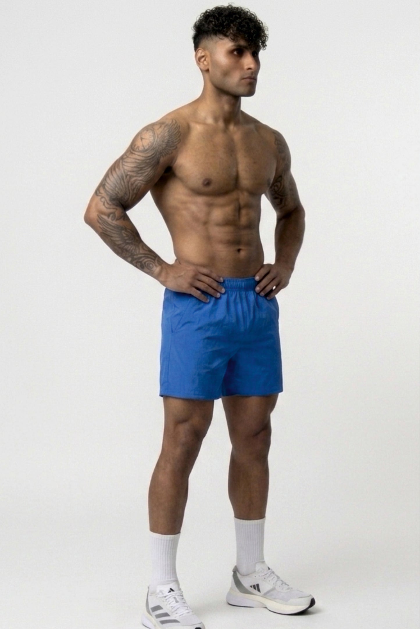 velocity 5" cobalt blue shorts