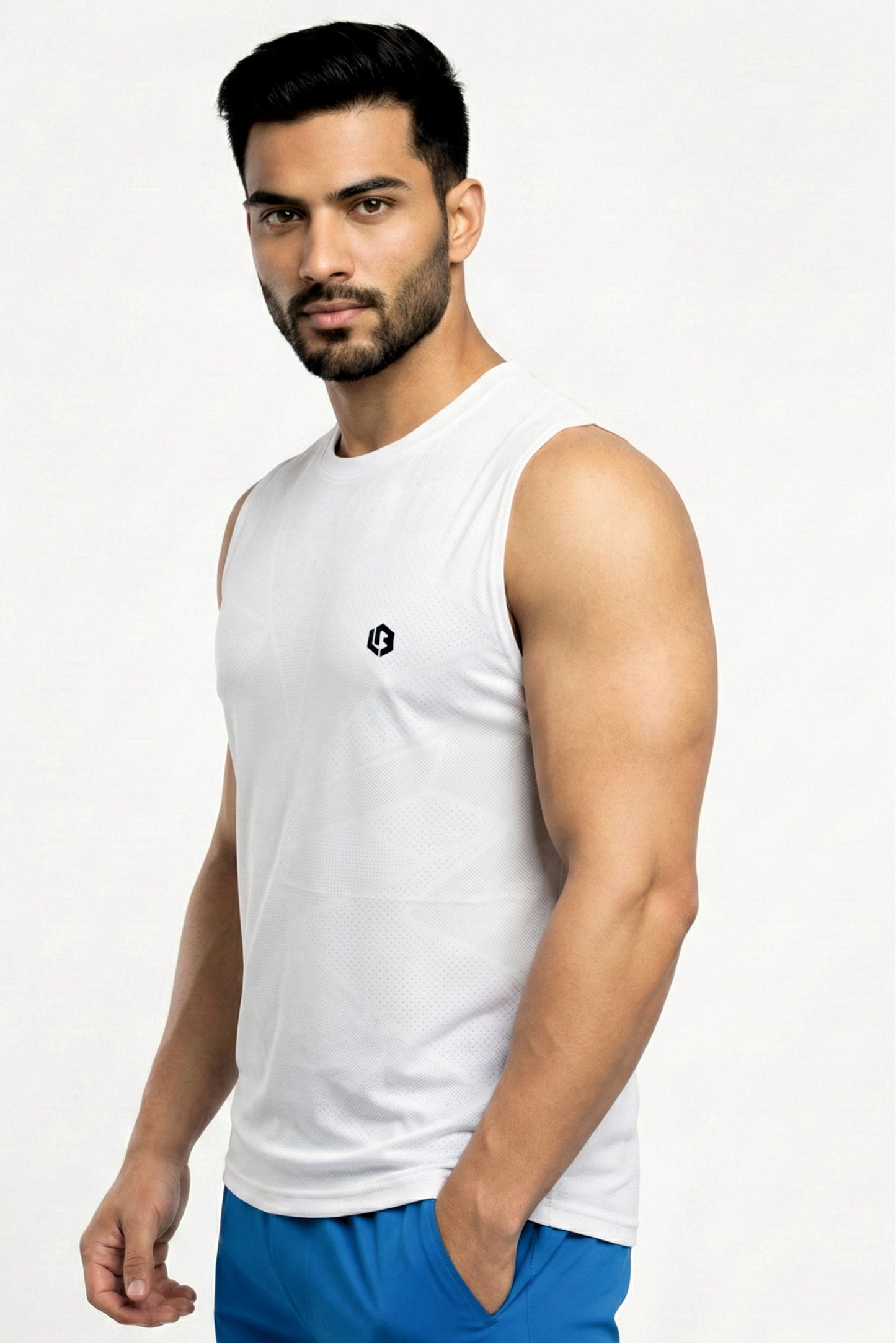 airlite white unbeaten singlet