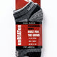 Ankle Length Socks - 3 Pack - Dark Mix