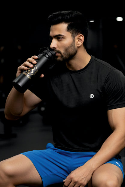 Ultra soft Novaline Black Tshirt