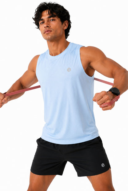Ultrasoft NovaDot SkyBlue Singlet