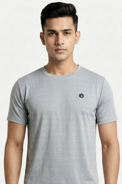 Grey Tshirt with unBEATen back