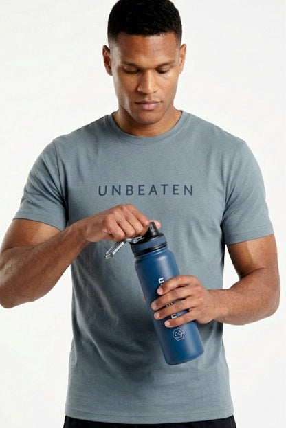 Cotton Liva Tshirt - Stoneblue