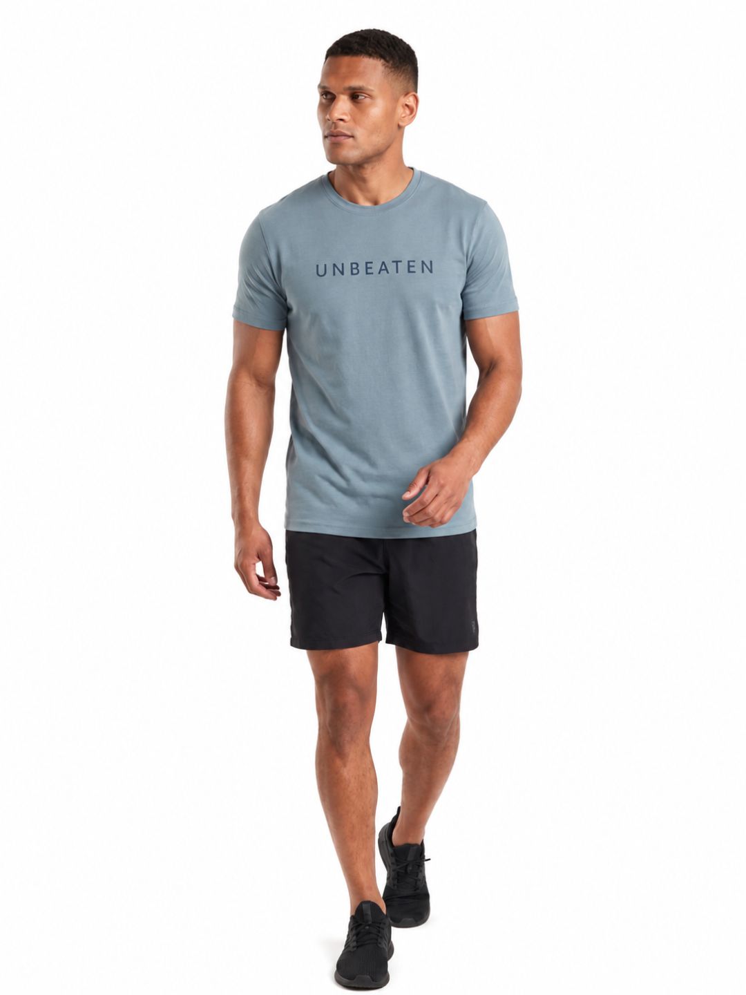 cotton liva tshirt - stoneblue