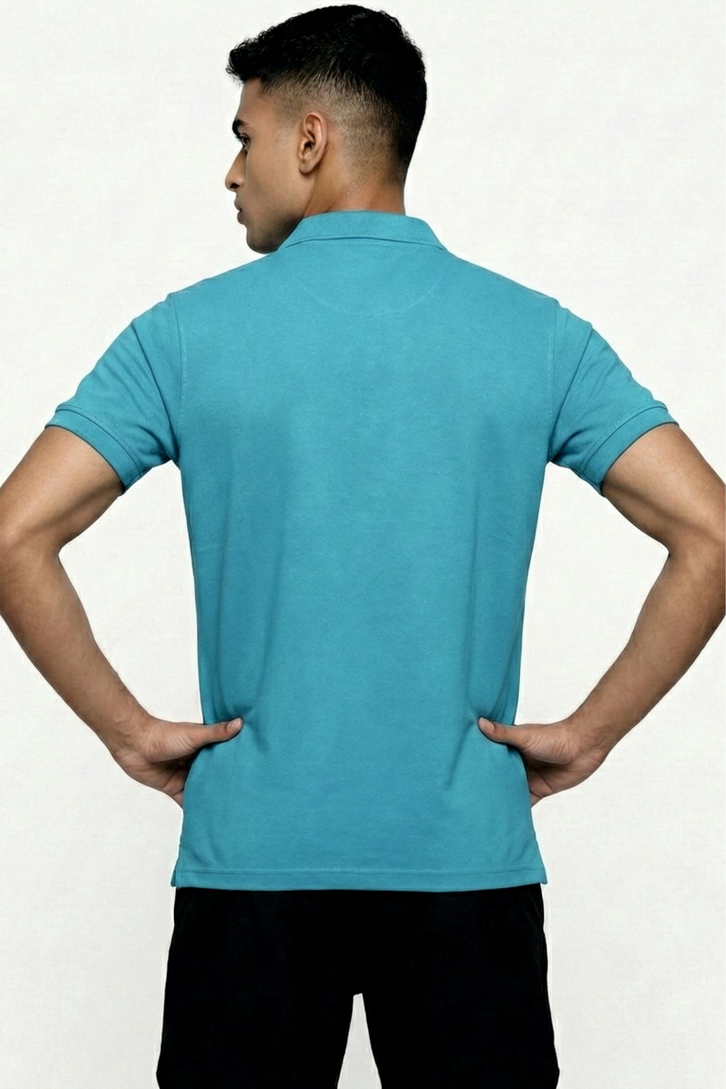 polo tshirt jade green