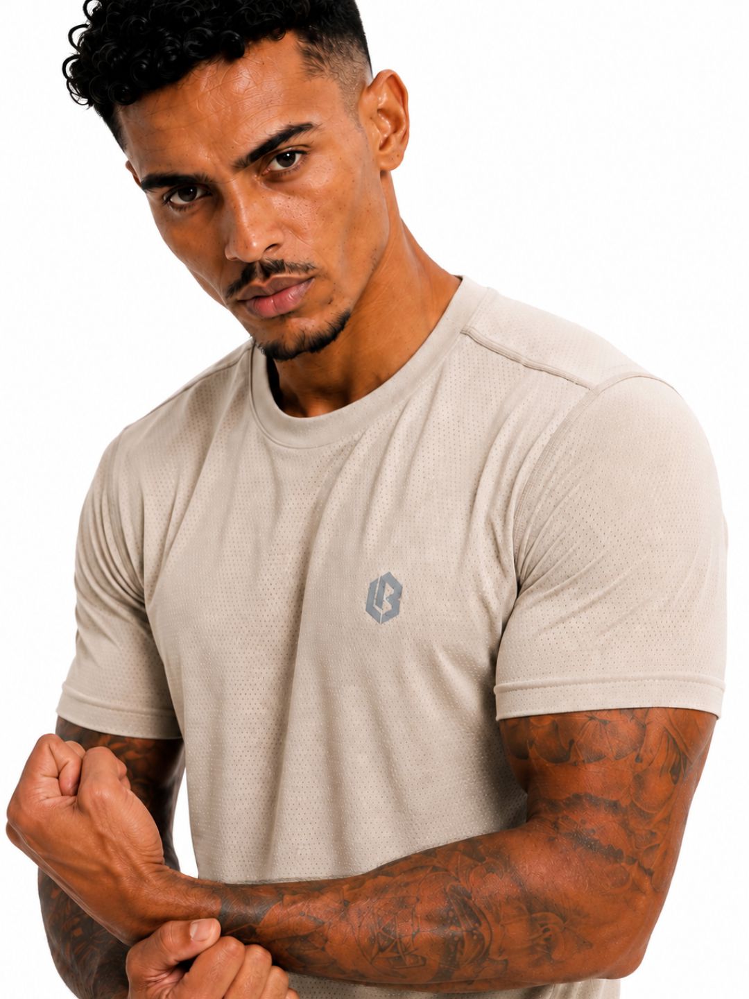 ultrasoft novadot beige tshirt