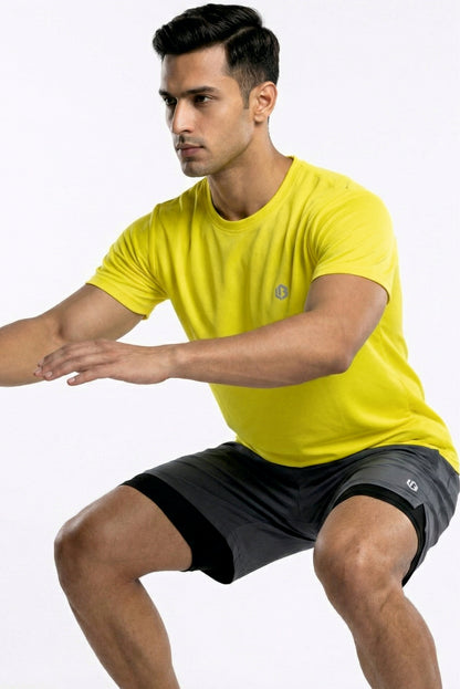 DriCore Yellow Tshirt