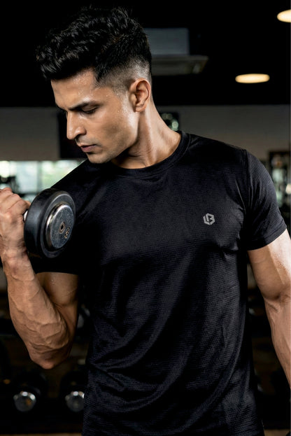 Ultrasoft NovaDot Black Tshirt