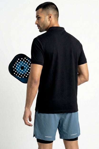 Polo Tshirt Midnight Black