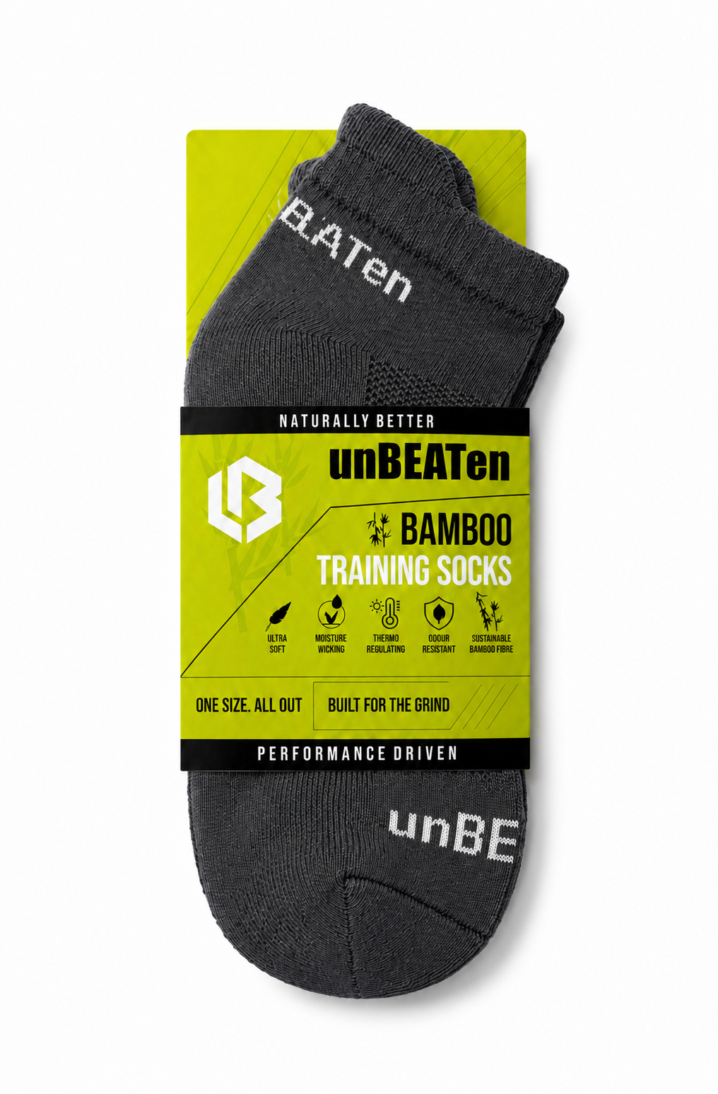 bamboo ankle socks - darkgrey - 3 pack