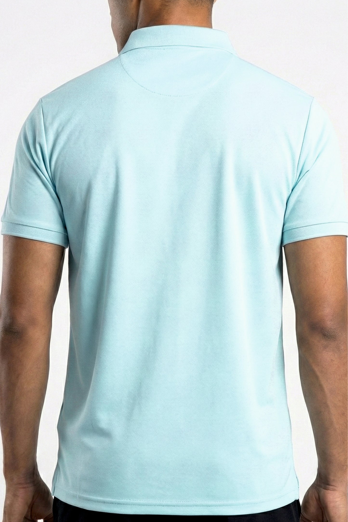 polo tshirt cyan