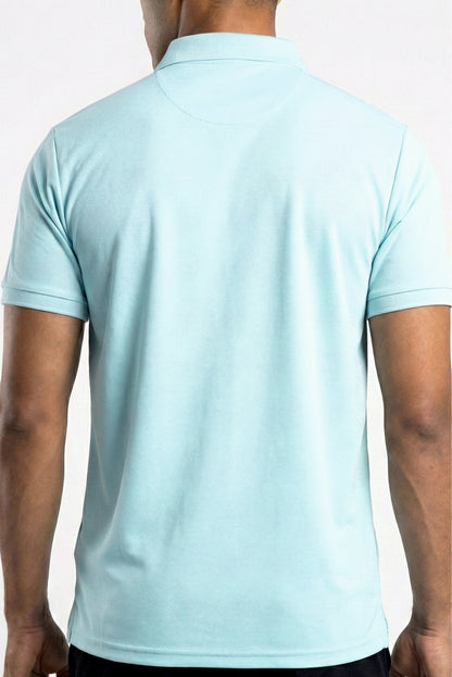 Polo Tshirt Cyan