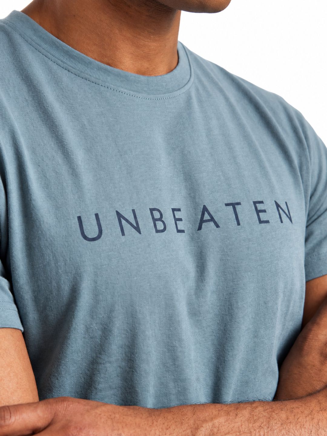 cotton liva tshirt - stoneblue