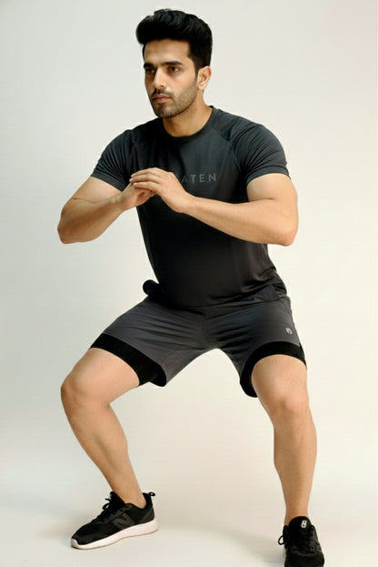 Black Raglan Tshirt