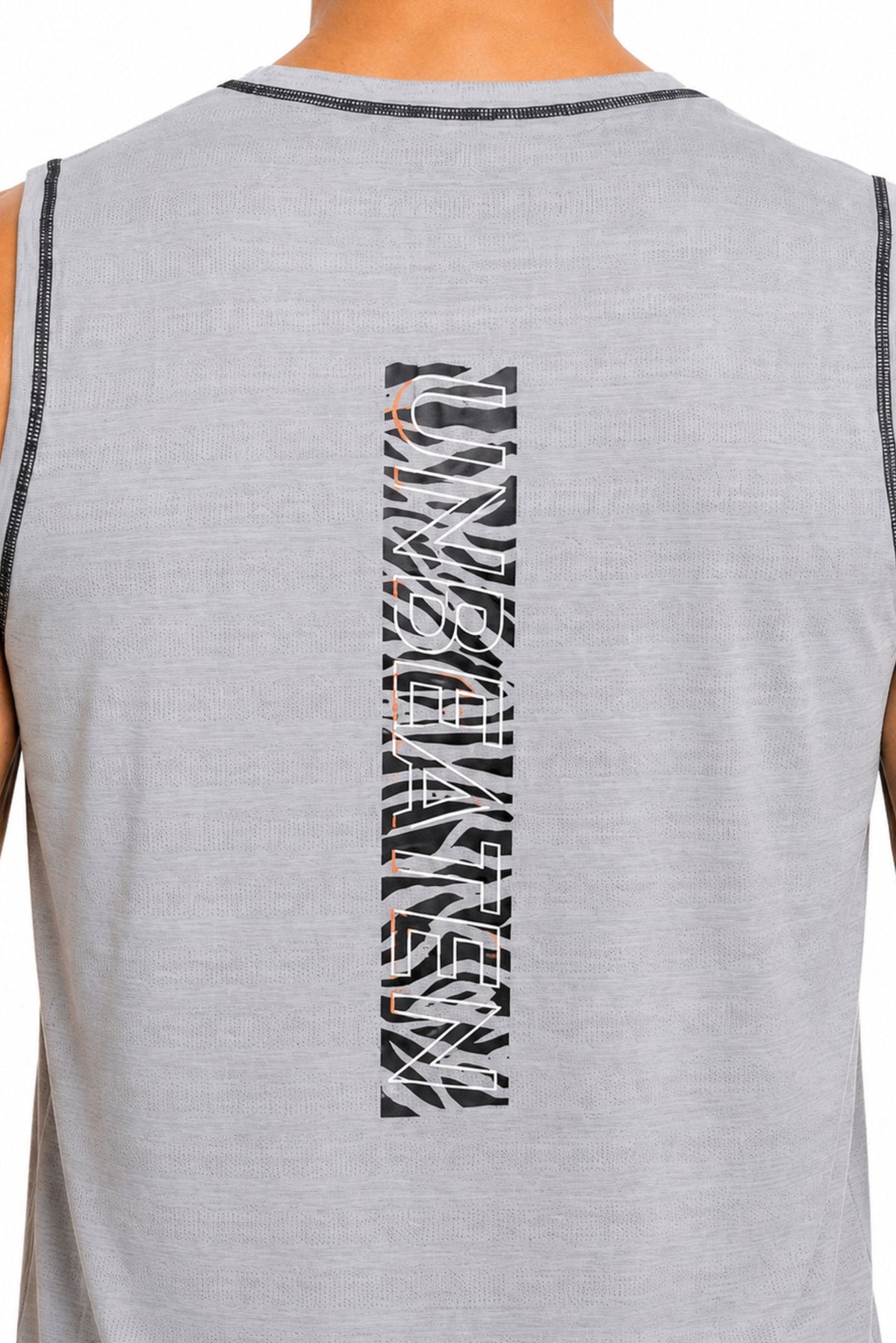 airlite grey singlet with unbeaten back