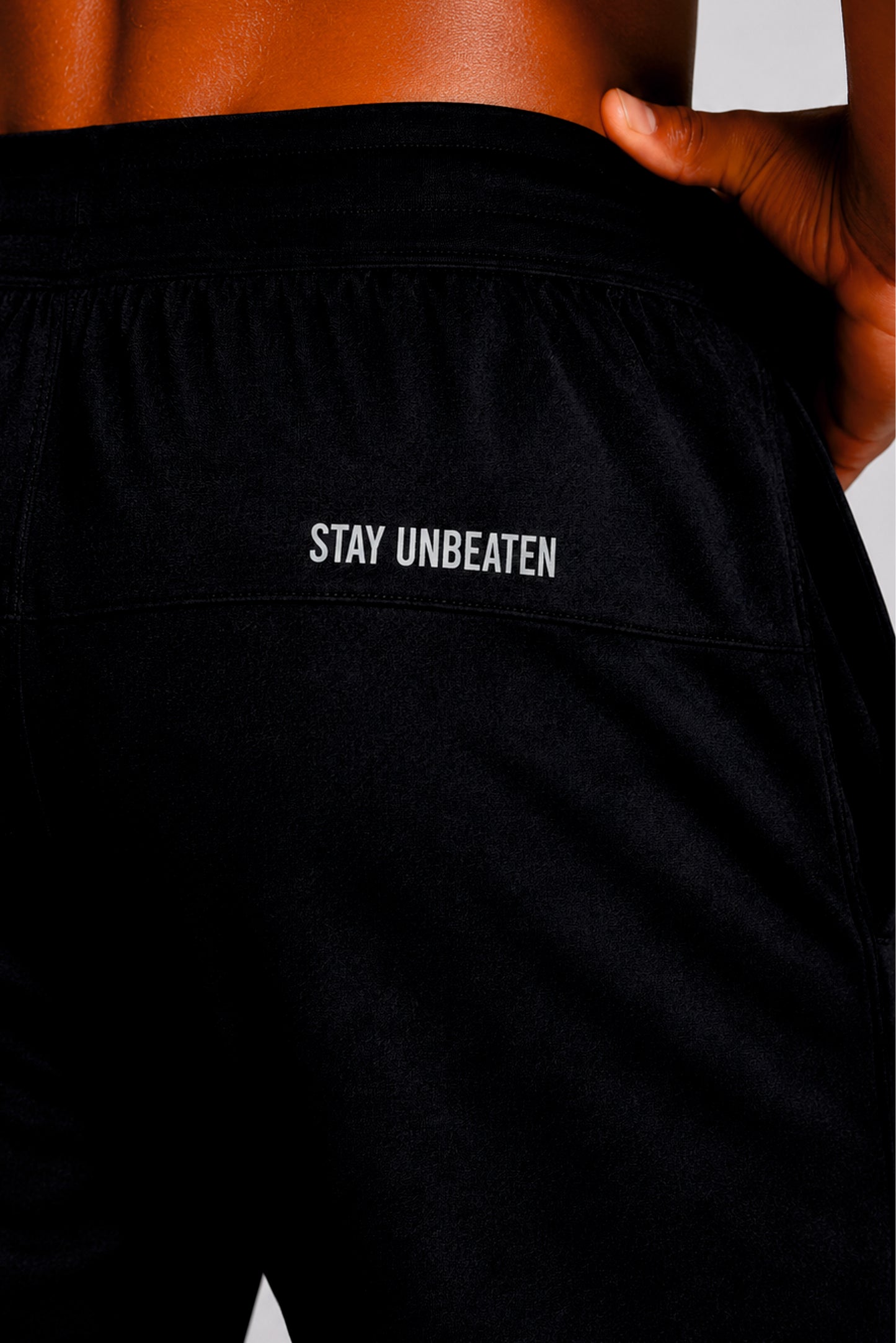 performance track pants black