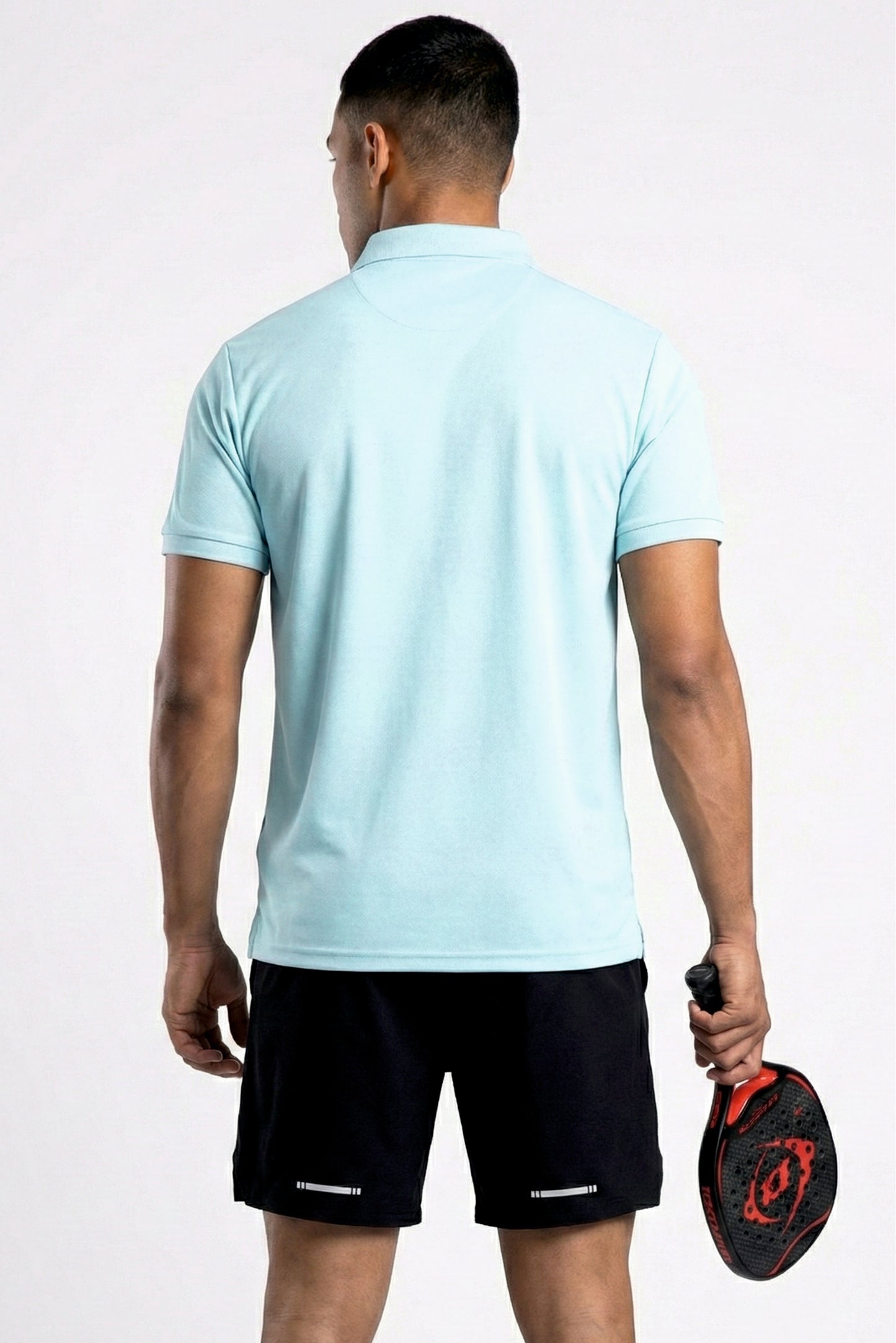 polo tshirt cyan