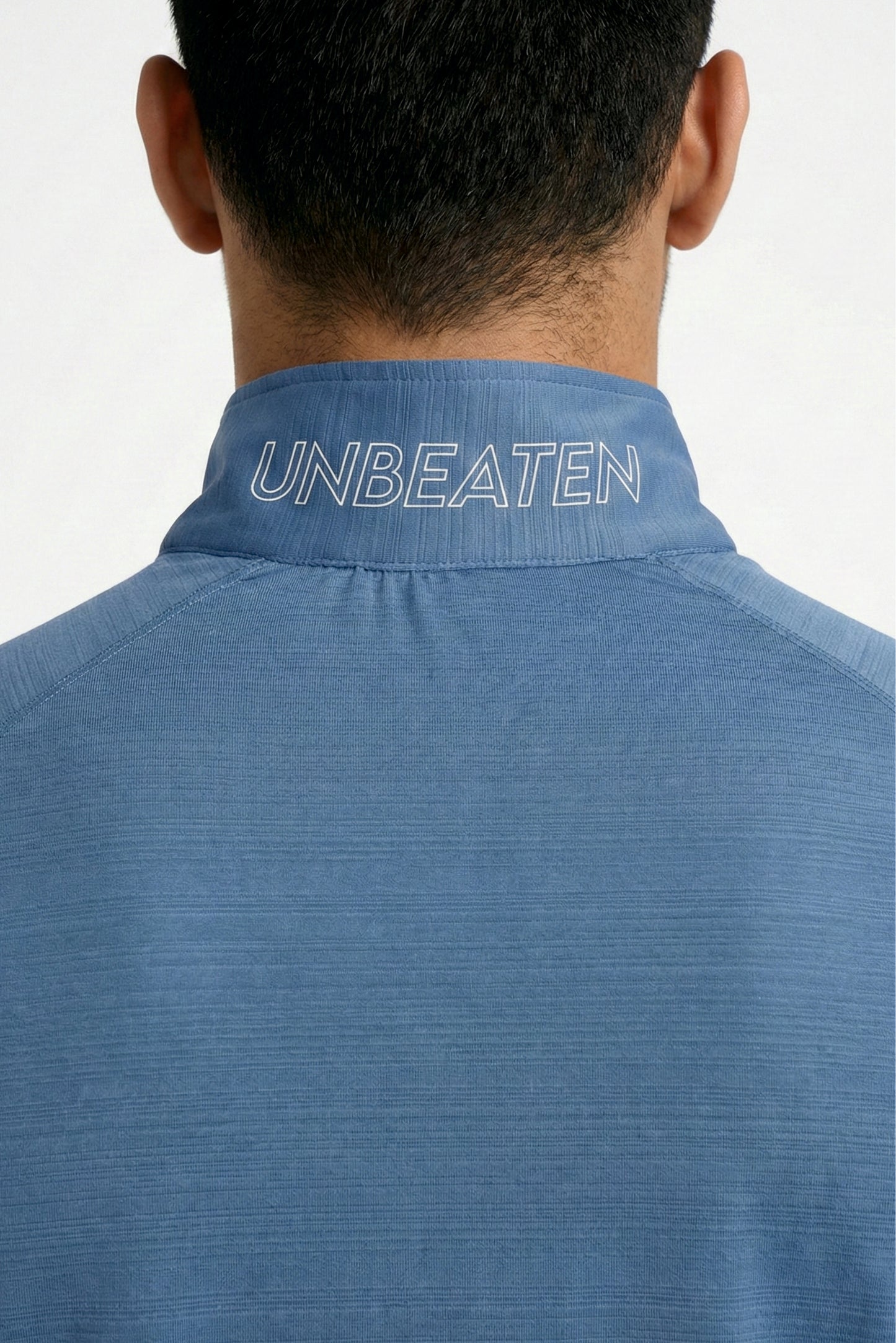 steelblue quarter-zip raglan tshirt