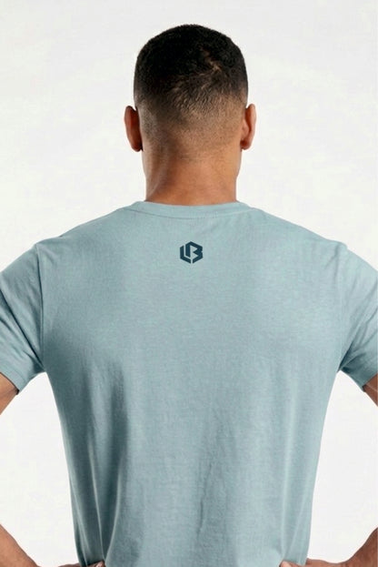 Cotton Liva Tshirt - Stoneblue