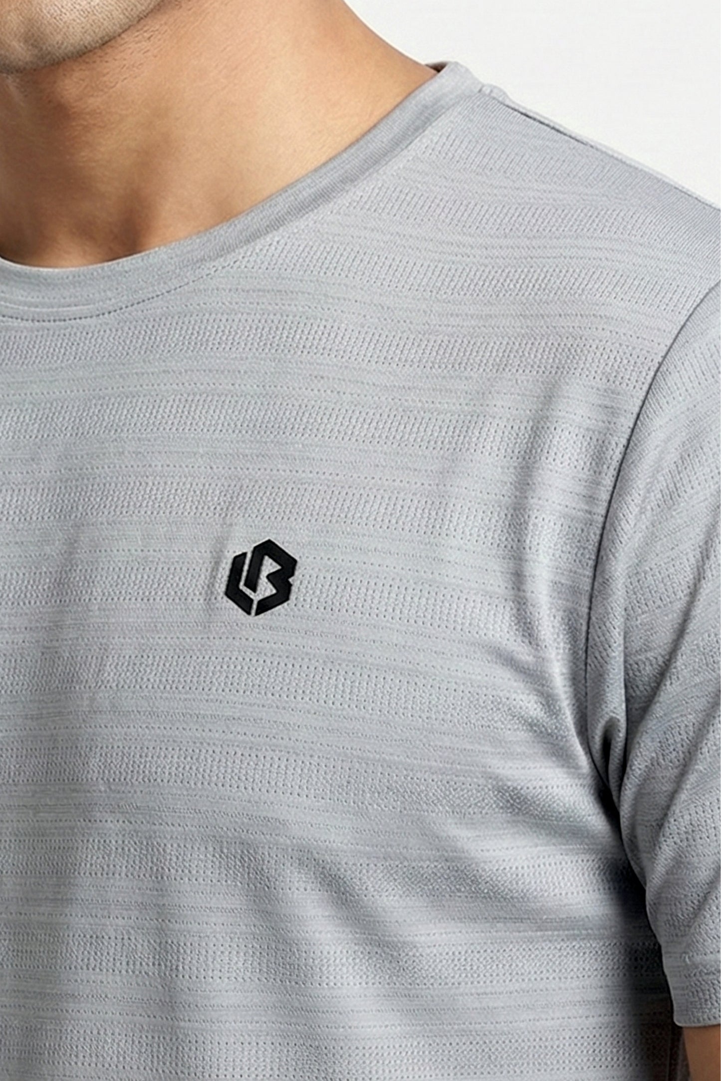 grey tshirt with unbeaten back