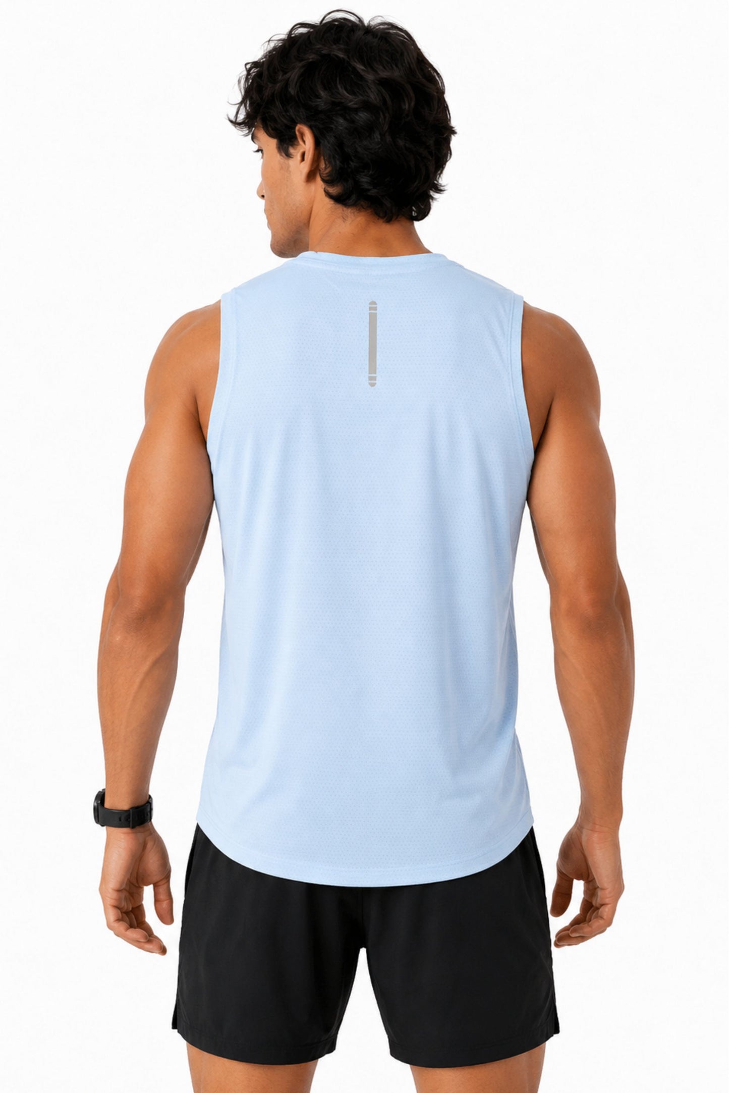 ultrasoft novadot skyblue singlet