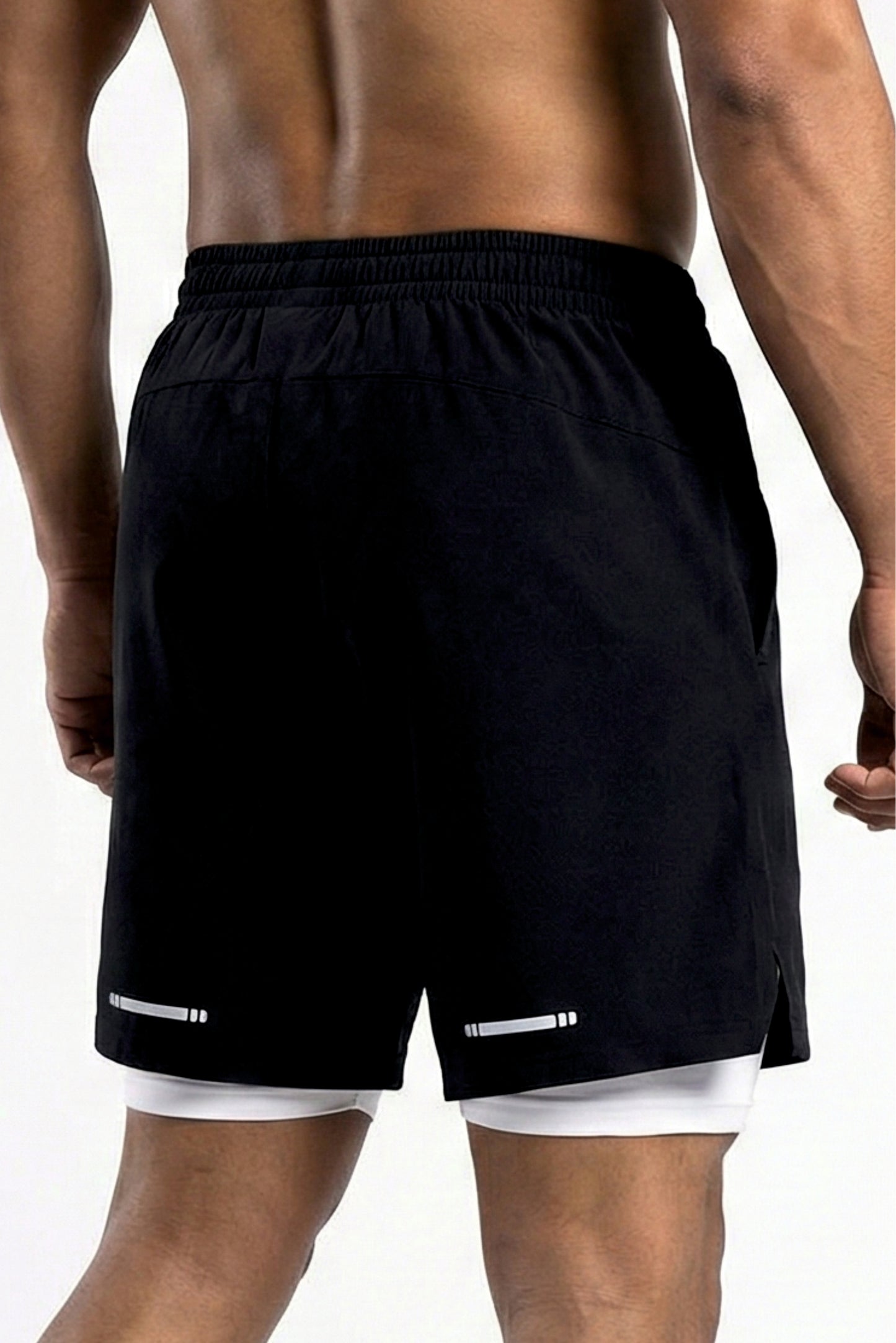velocity 7" black shorts (with compression)