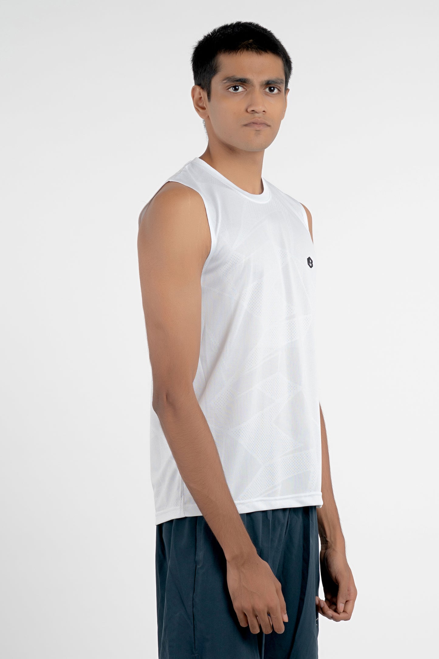 classic white singlet