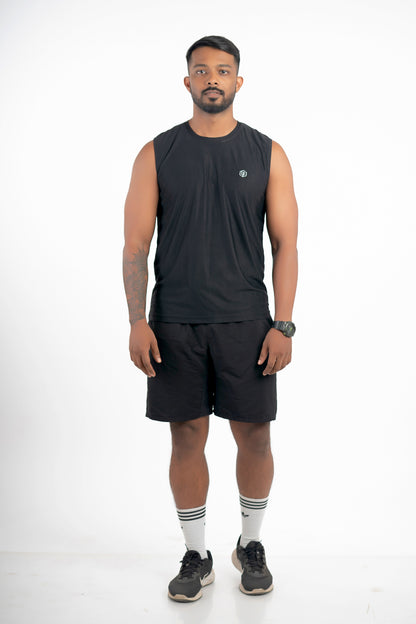 Airlite Black Singlet