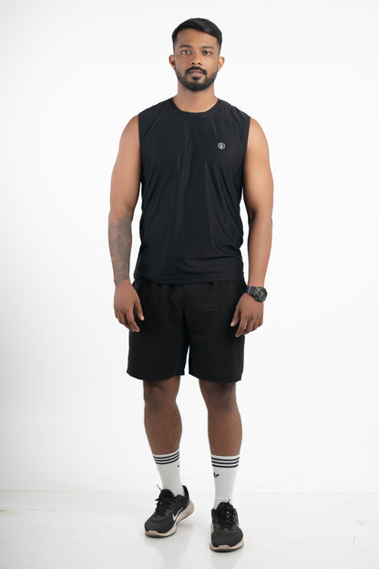 Airlite Black Singlet