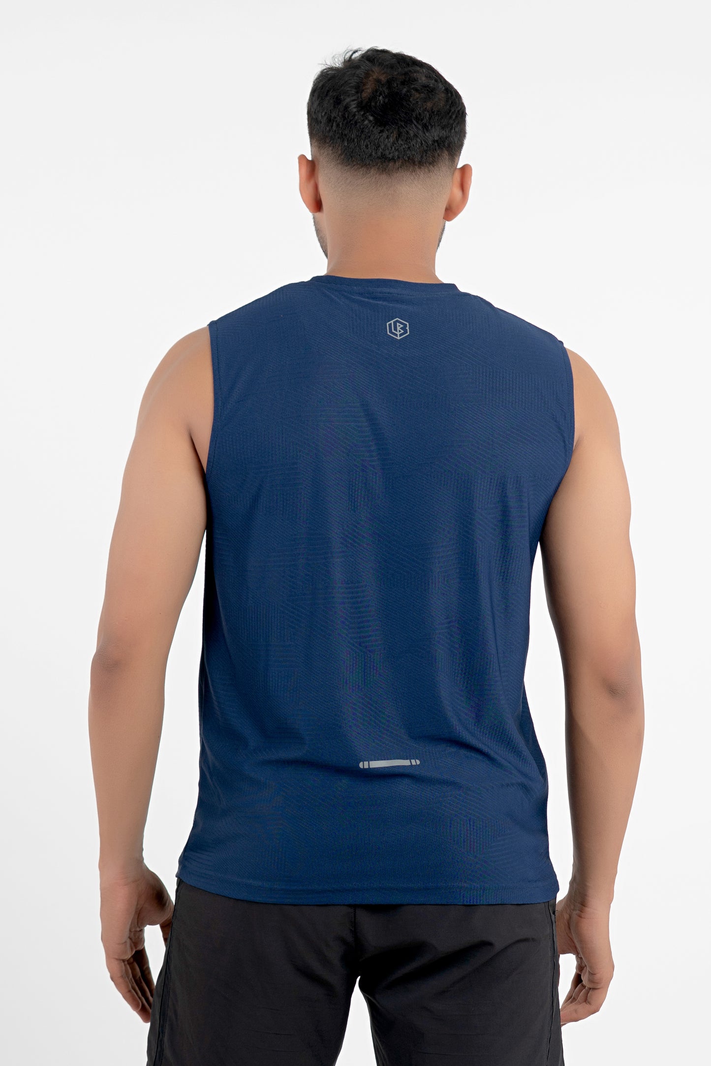 airlite navy singlet