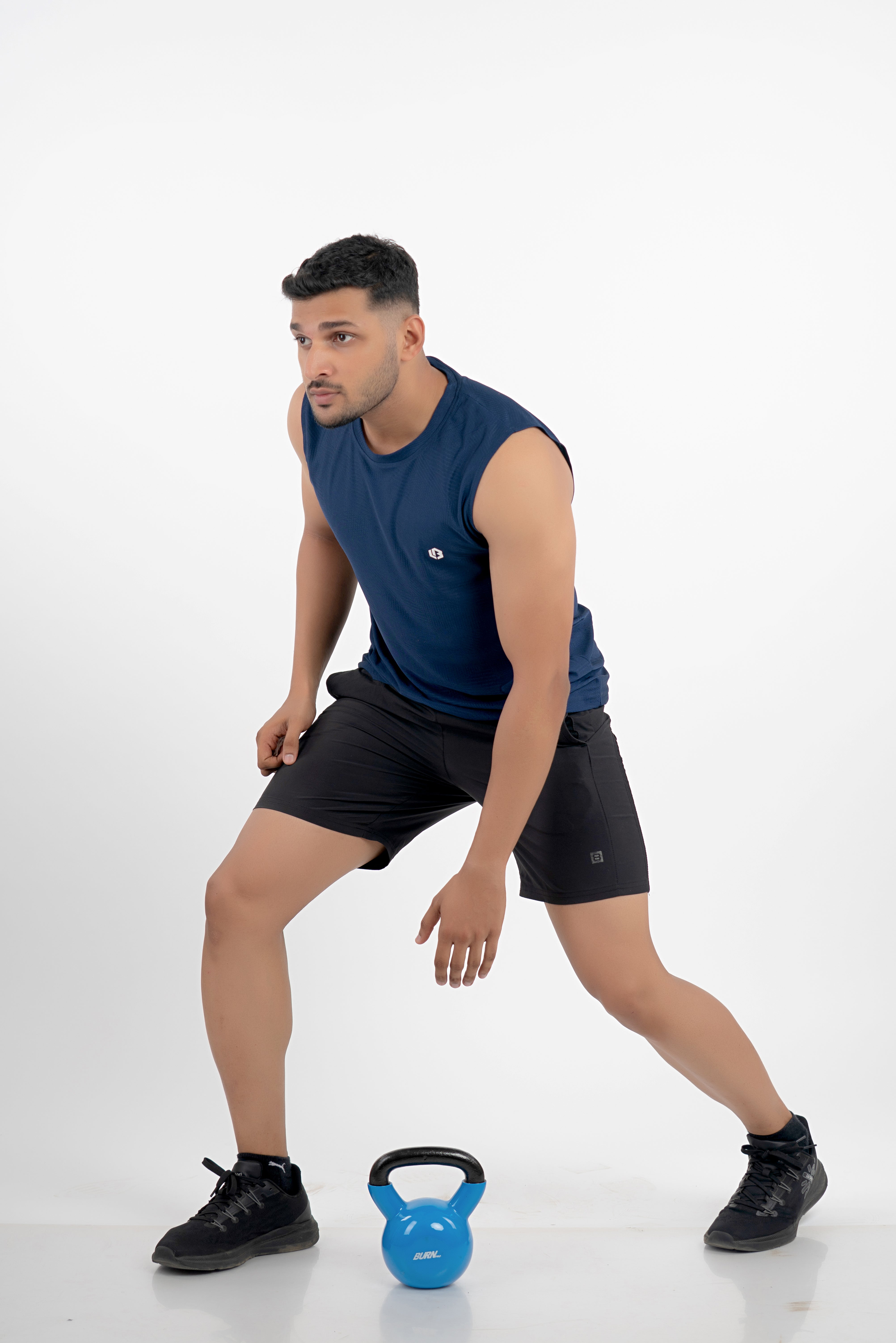 Classic Navy Singlet