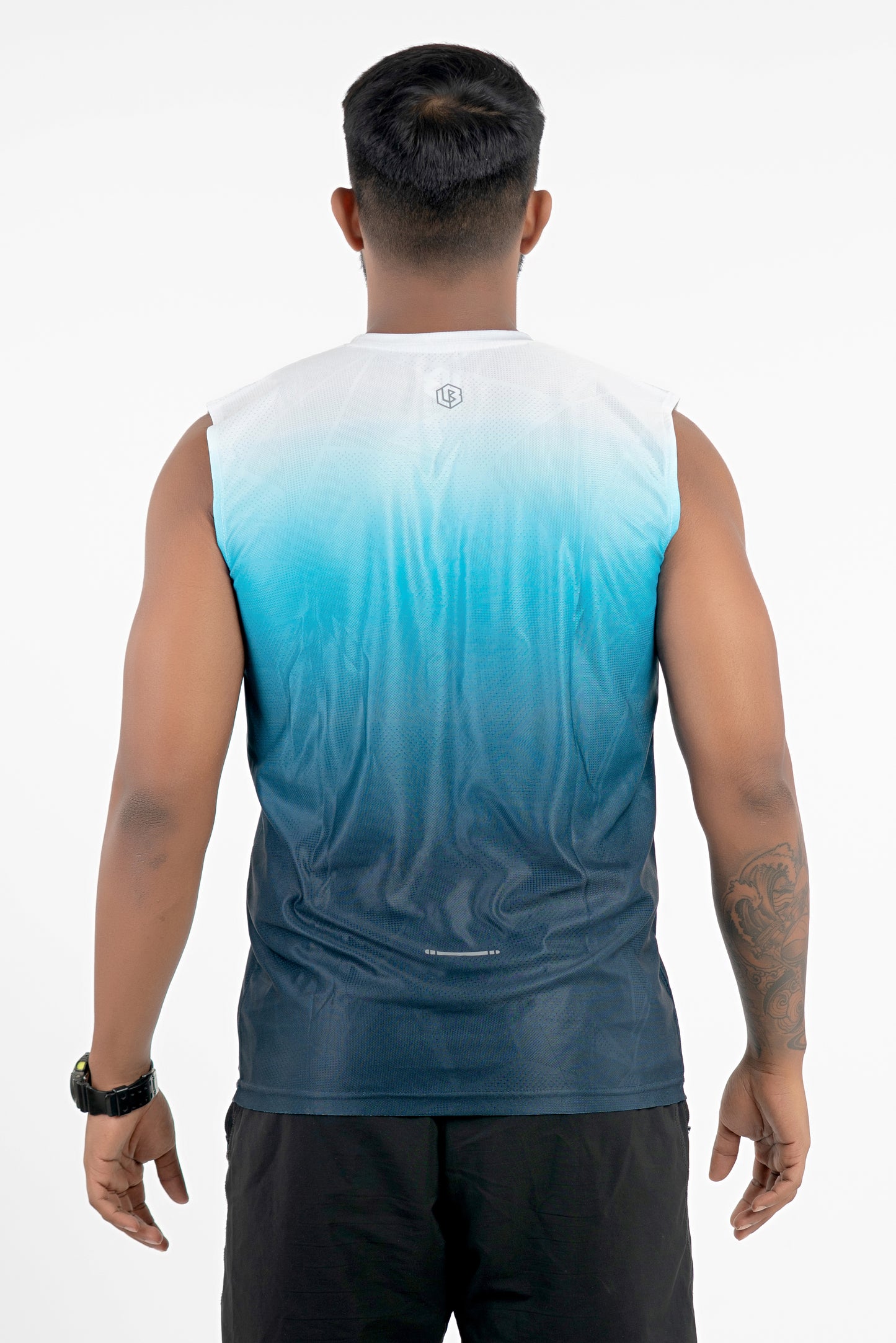 shaded blue