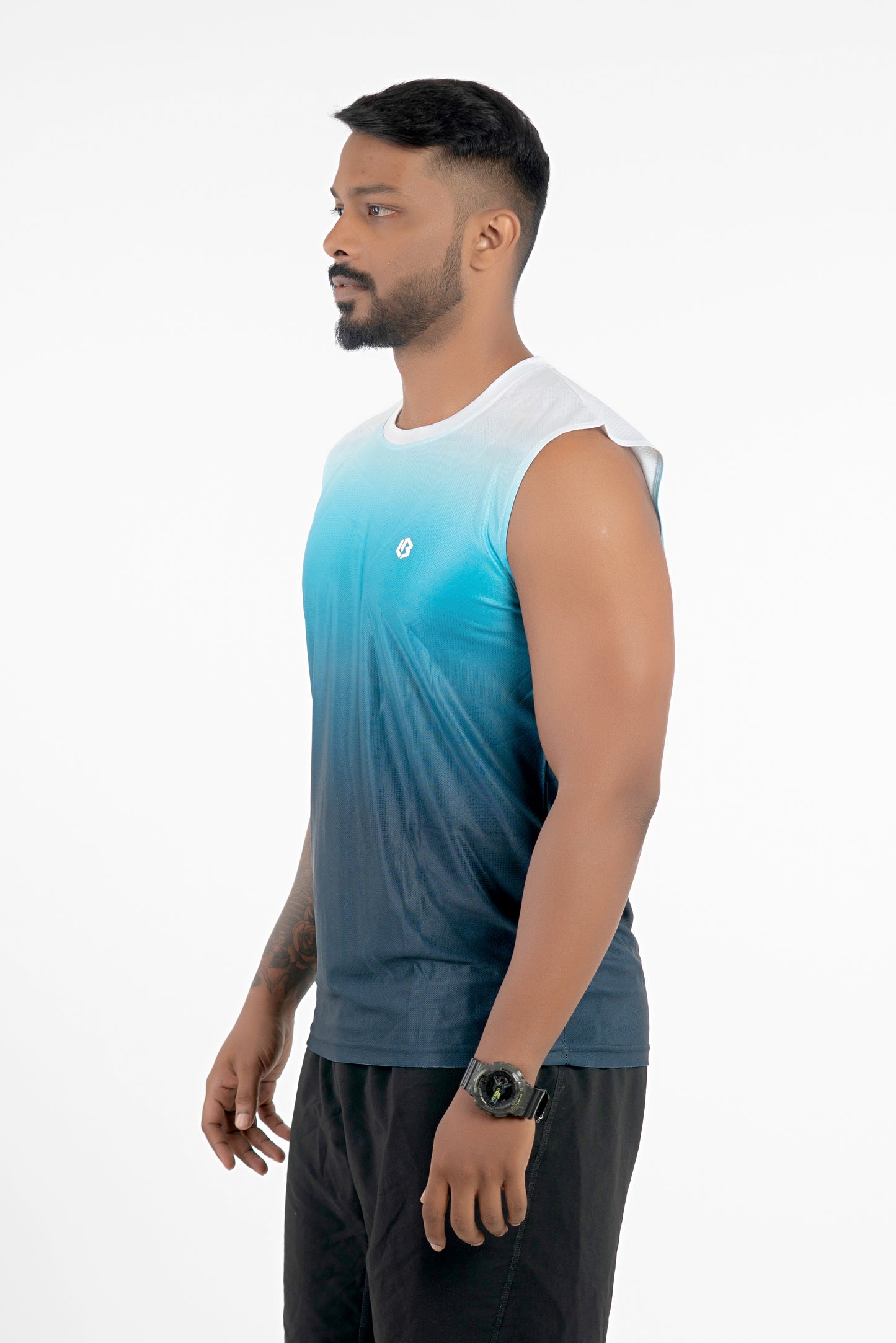 shaded blue