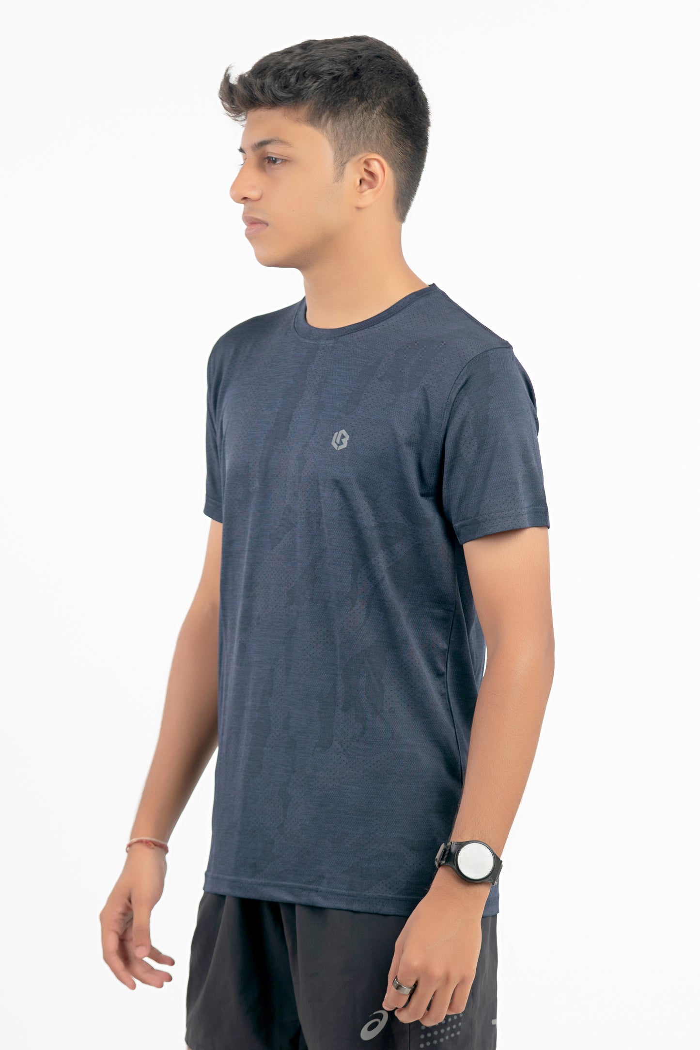 power tshirt - navy