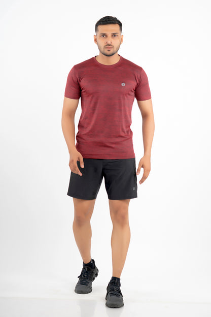 Power Tshirt - Maroon