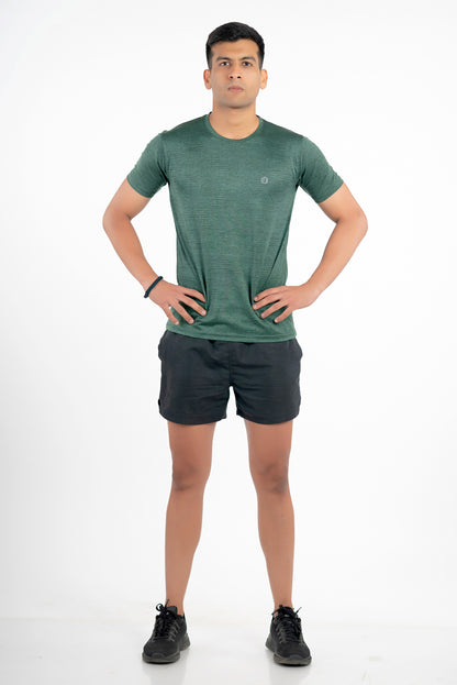 Power Tshirt - Bottle Green