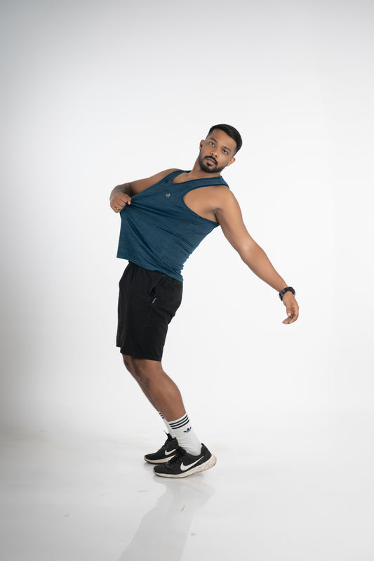 Airforce Blue Singlet (Athletic Fit)