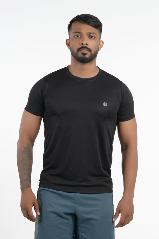 Black Drifit Tshirt