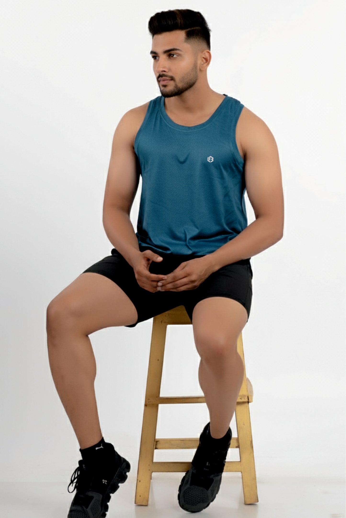 aeropulse tank (peacock blue)