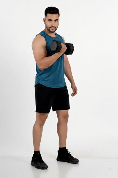 AeroPulse Tank (Peacock Blue)