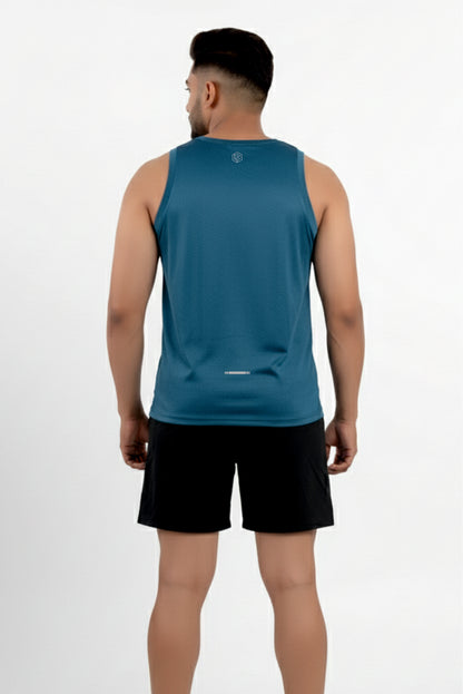 AeroPulse Tank (Peacock Blue)