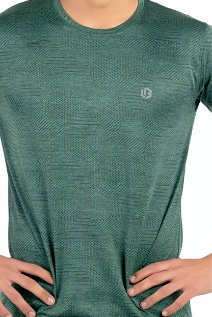 Power Tshirt - Bottle Green