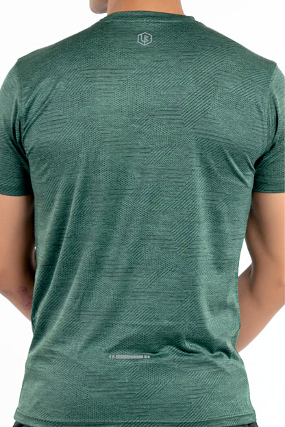 Power Tshirt - Bottle Green