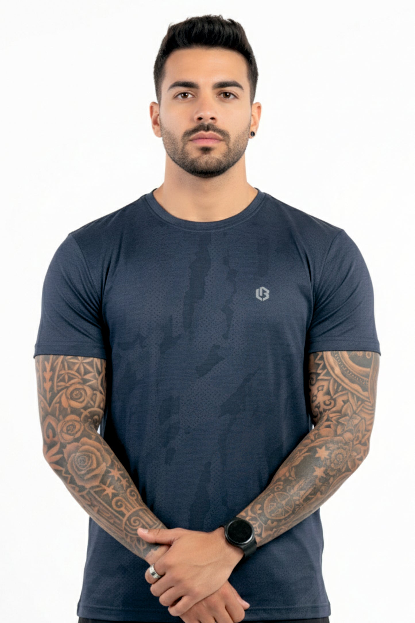 power tshirt - dark grey
