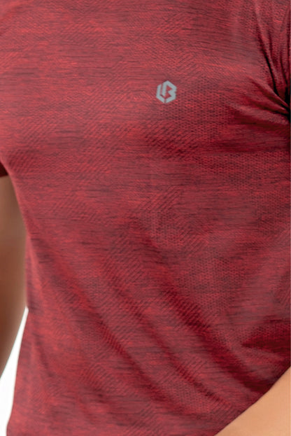 Power Tshirt - Maroon