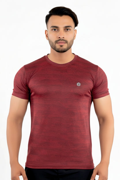 Power Tshirt - Maroon